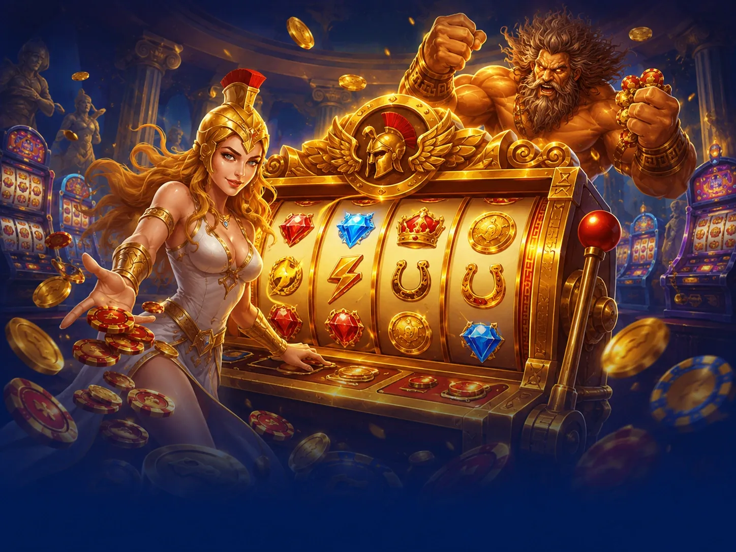 Mighty Slot Warriors Jackpot Realm